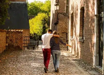 The Great Beguinage in Leuven, a UNESCO World Heritage site