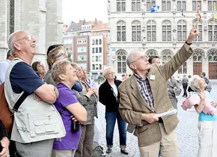 Guided city tours through the historic centre of Leuven
