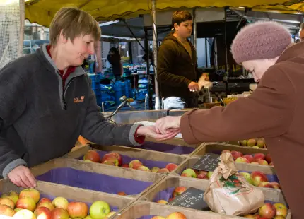 Weekly markets on the squares of Leuven