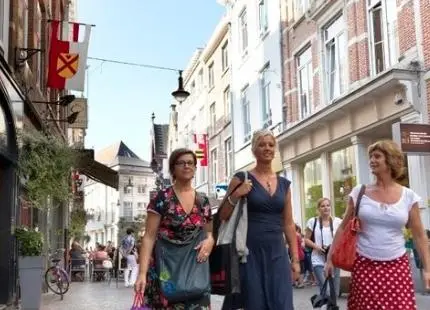 Shopping streets in the centre of Leuven